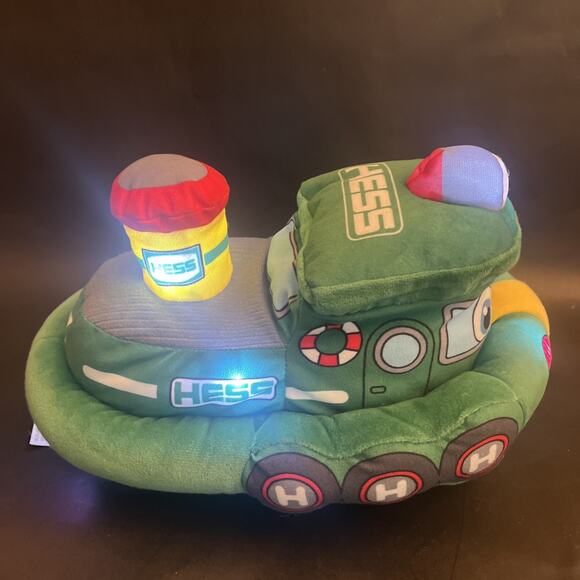 HESS | 2023 Plush Tugboat Toy With Lights and Sounds | Tested & Works | EUC - Picture 3 of 10